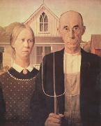 Grant Wood American Gothic (nn03) china oil painting artist